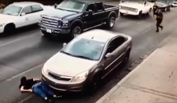 Cô gái gặp tai nạn thảm khốc vì mang giày cao gót